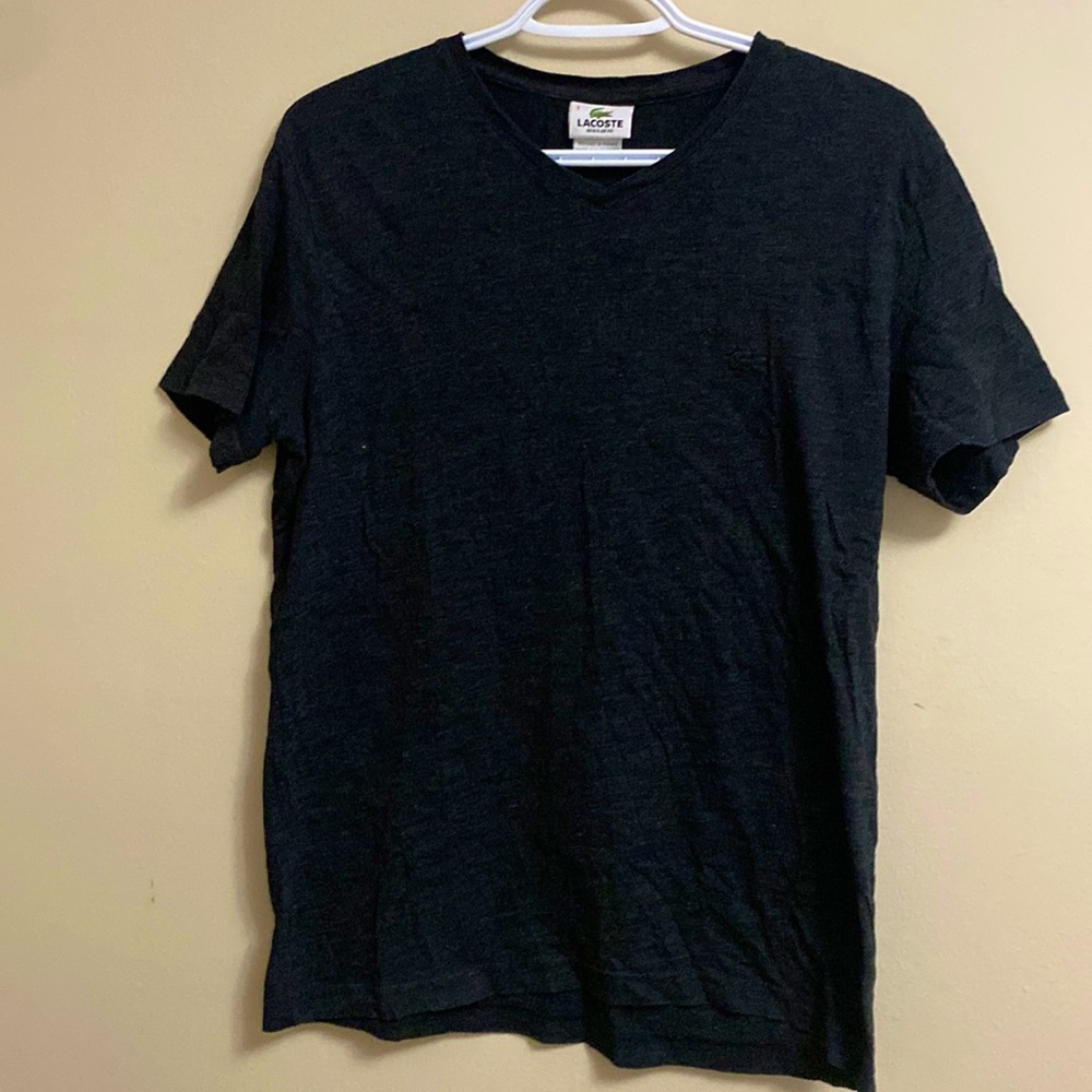 Men’s LaCoste short sleeve In Black